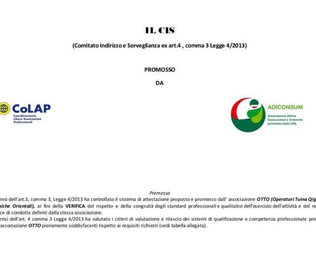 Il metodo di attestazione di OTTO ha avuto Validazione del CIS